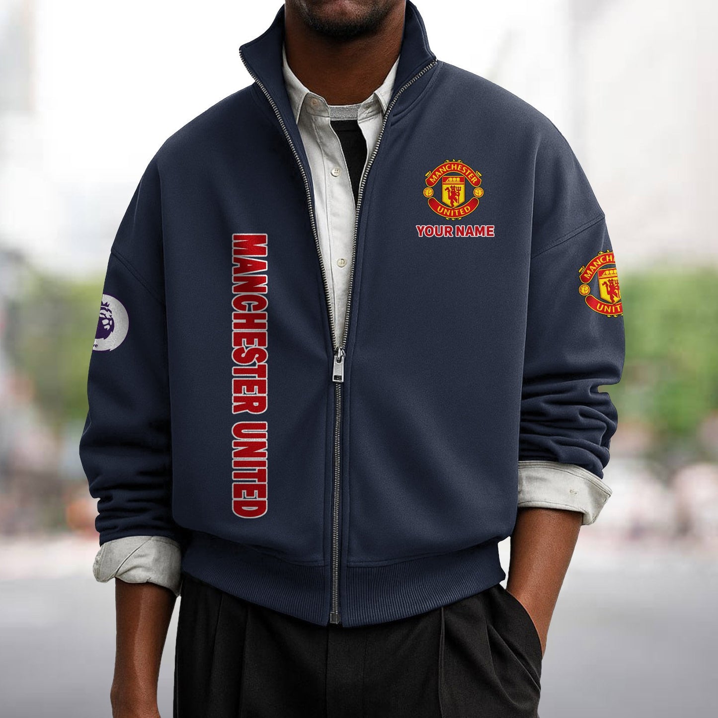 MUN x EPL Men's Zipper Sweatshirt DatND DVT