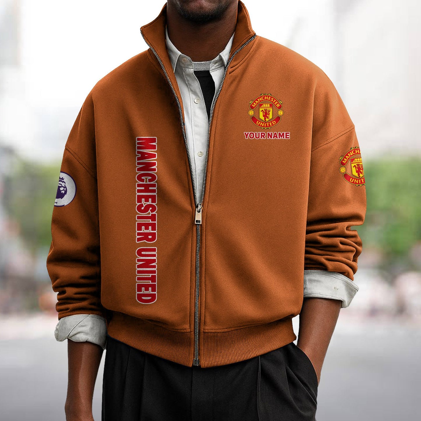 MUN x EPL Men's Zipper Sweatshirt DatND DVT