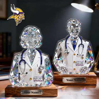MV Premium NFL Doctor Crystal Style Desktop Ornament DDT 101125 HLPHUONG