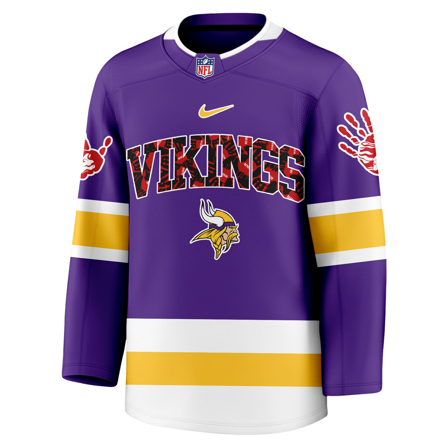 MV Premium NFL MMIW Awareness Long Jersey DDT 101125 NTL