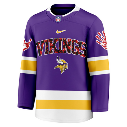 MV Premium NFL MMIW Awareness Long Jersey DDT 101125 NTL