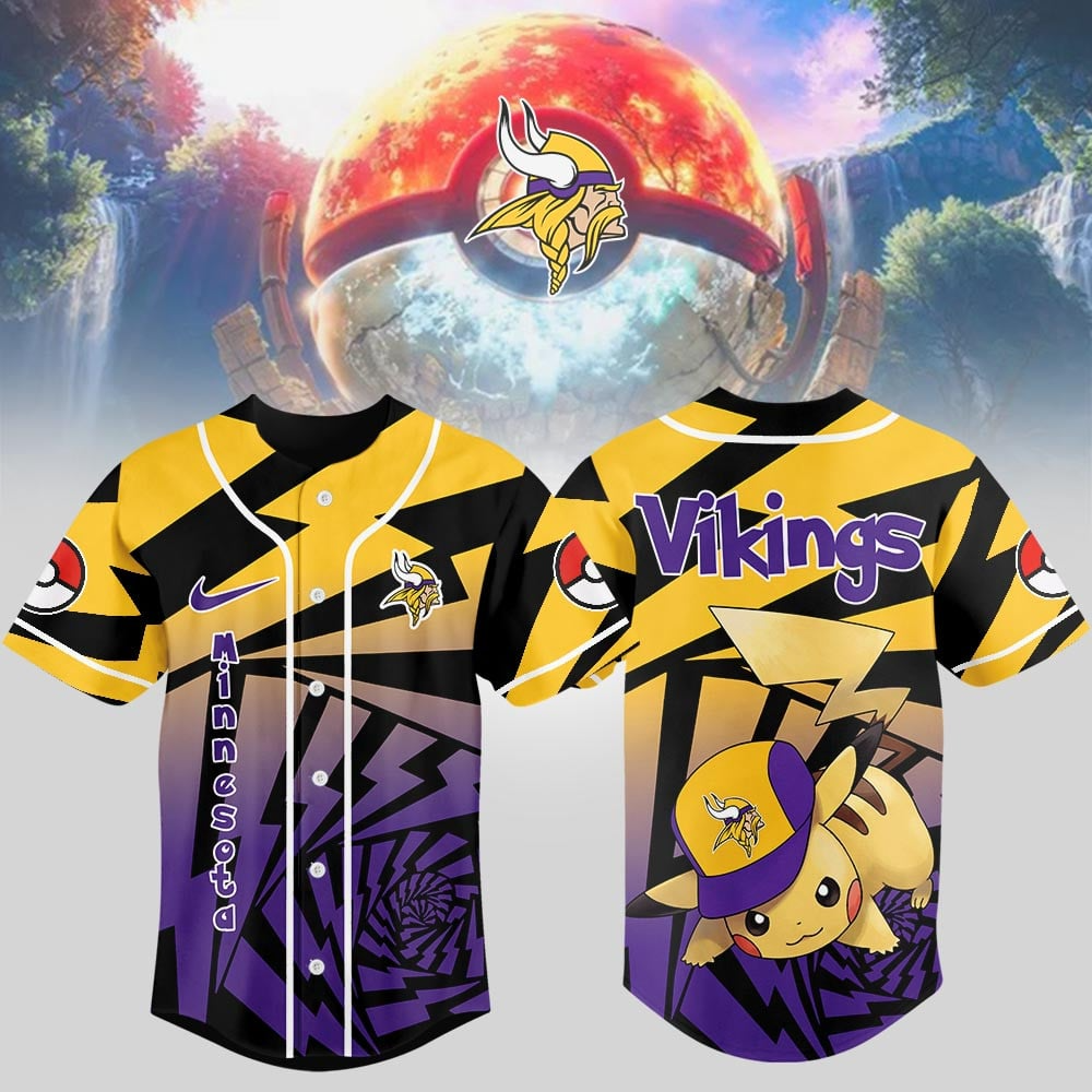MV Premium NFL Pikachu Jersey Shirt DDT 101125 HLPHUONG