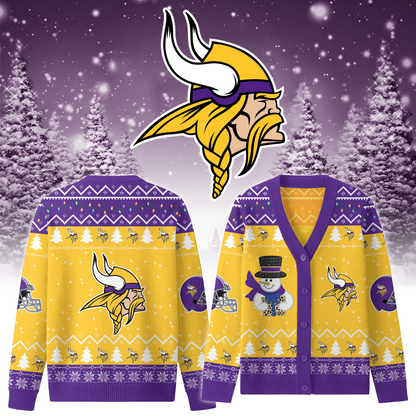 MV x NFL Premium Knitted Cardigan Jacket DDT CTND