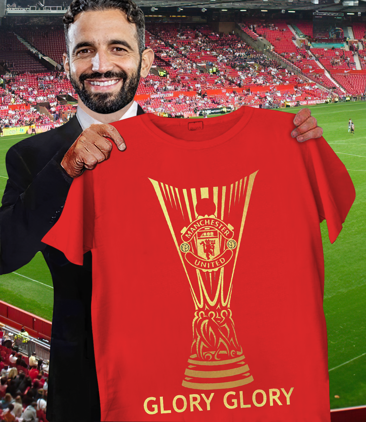 Manchester United - Glory Glory Shirt DDTTTV
