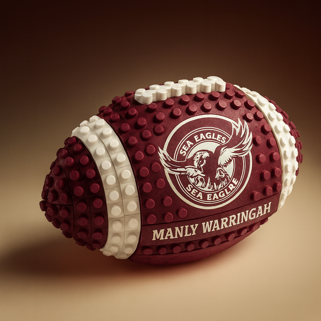 NRL Teams Building Block Rugby Set DDT CTND