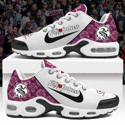 Manly Warringah Sea Eagles NRL 2025 Fear The Fortress Limited Edition Air Max Shoes Plus TM NTA V21