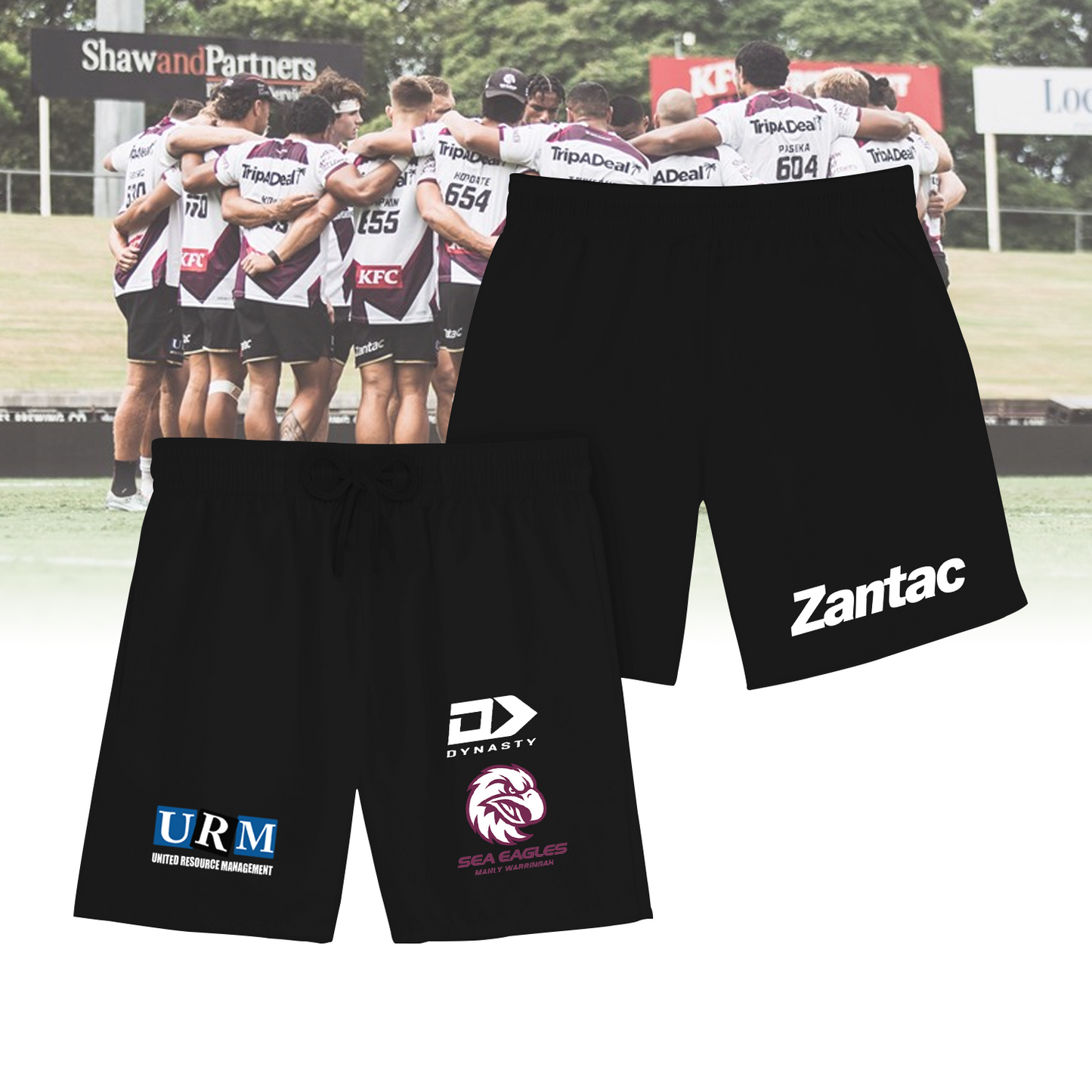 Manly Warringah Sea Eagles Fear The Fortress Jersey NRL V1 TM