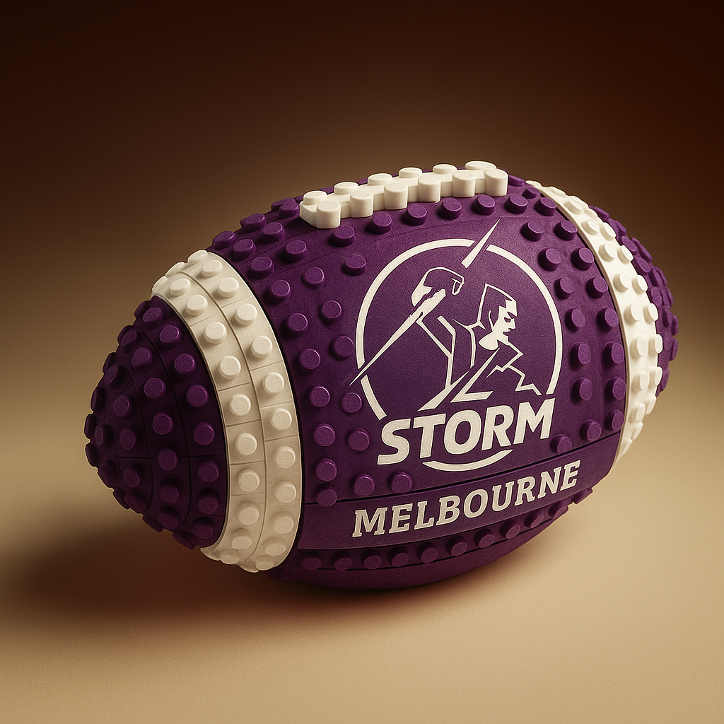 NRL Teams Building Block Rugby Set DDT CTND