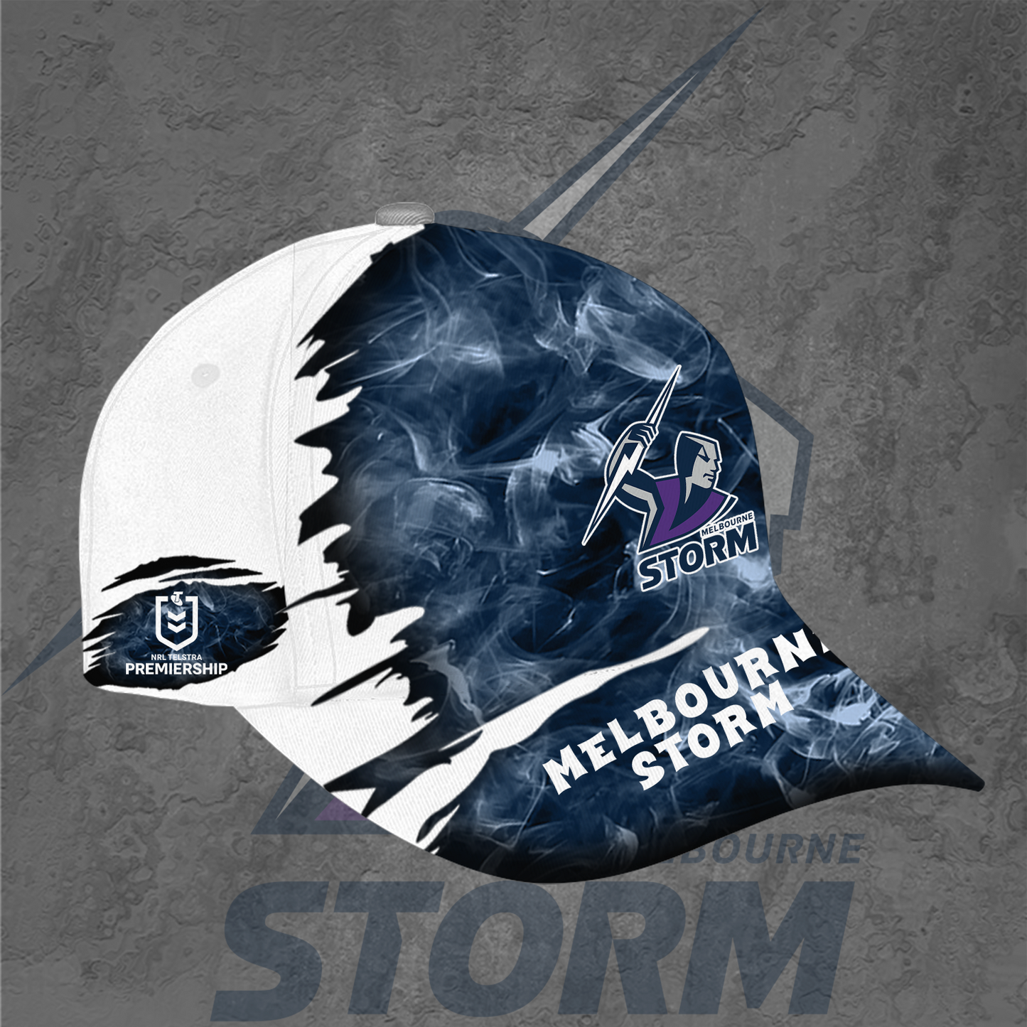 Melbourne Storm NRL 2025 Windbreaker Jacket TM NTA V6