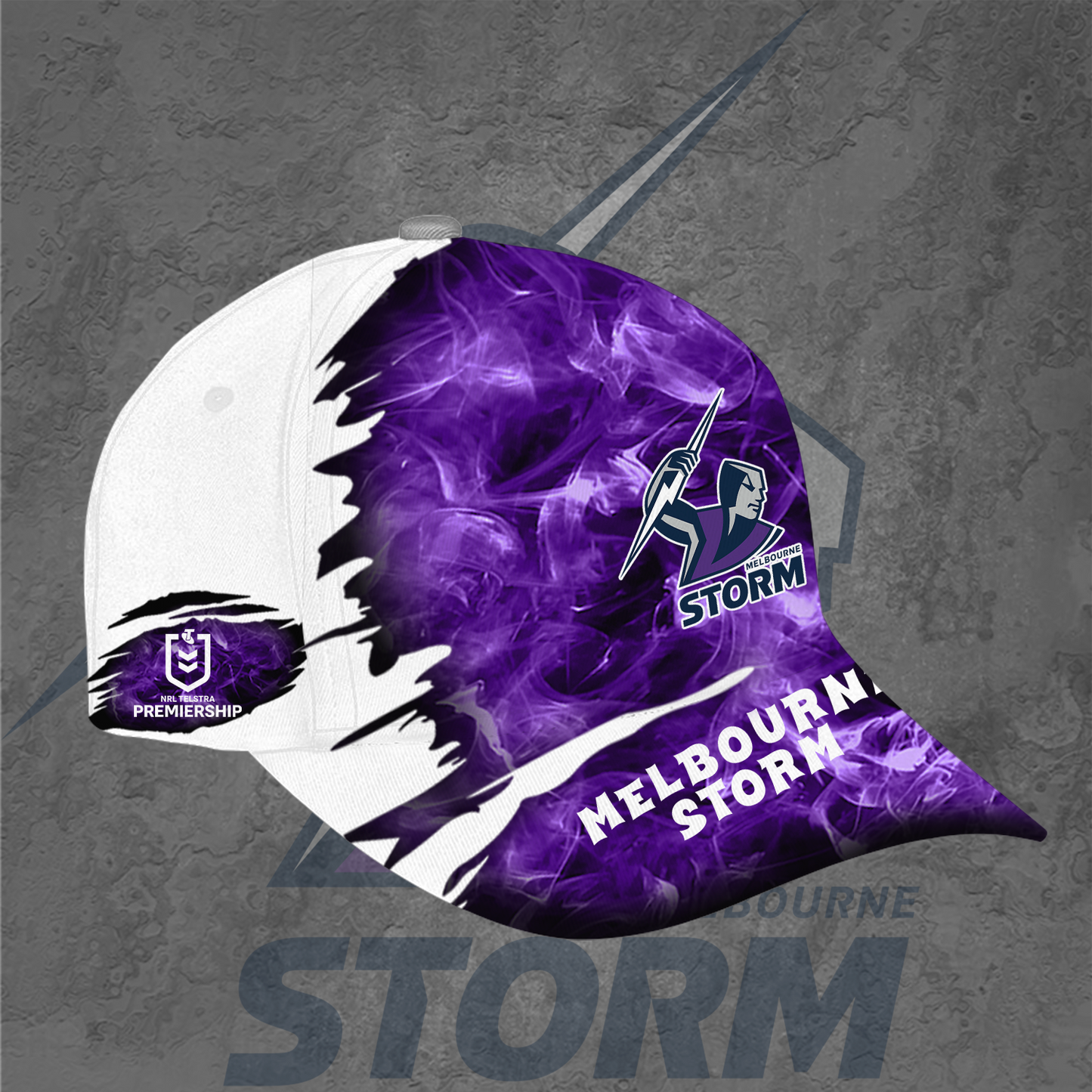 Melbourne Storm NRL 2025 Limited Edition Polo Shirt TM NTA V6