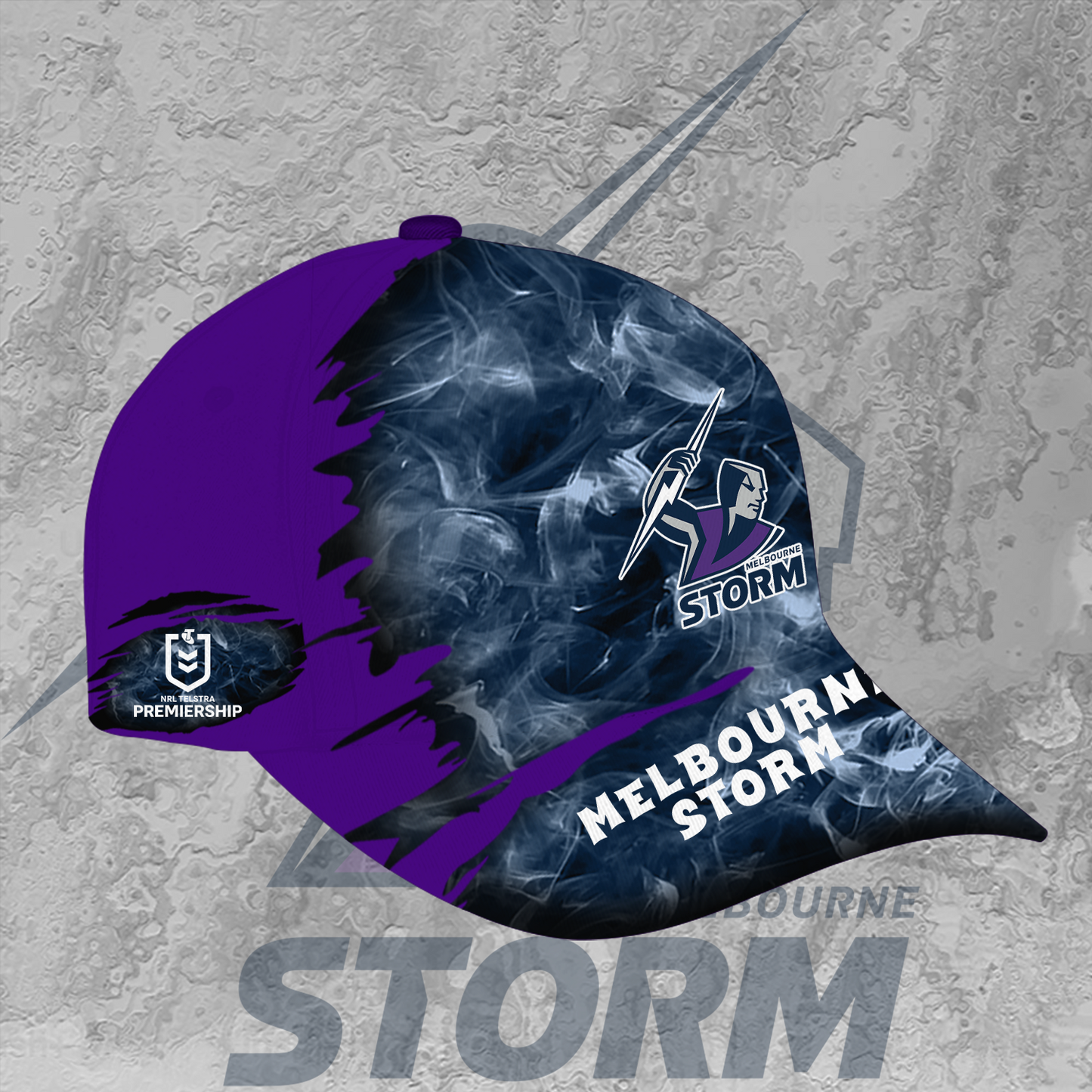 Melbourne Storm NRL 2025 Cap TM V01 NTA