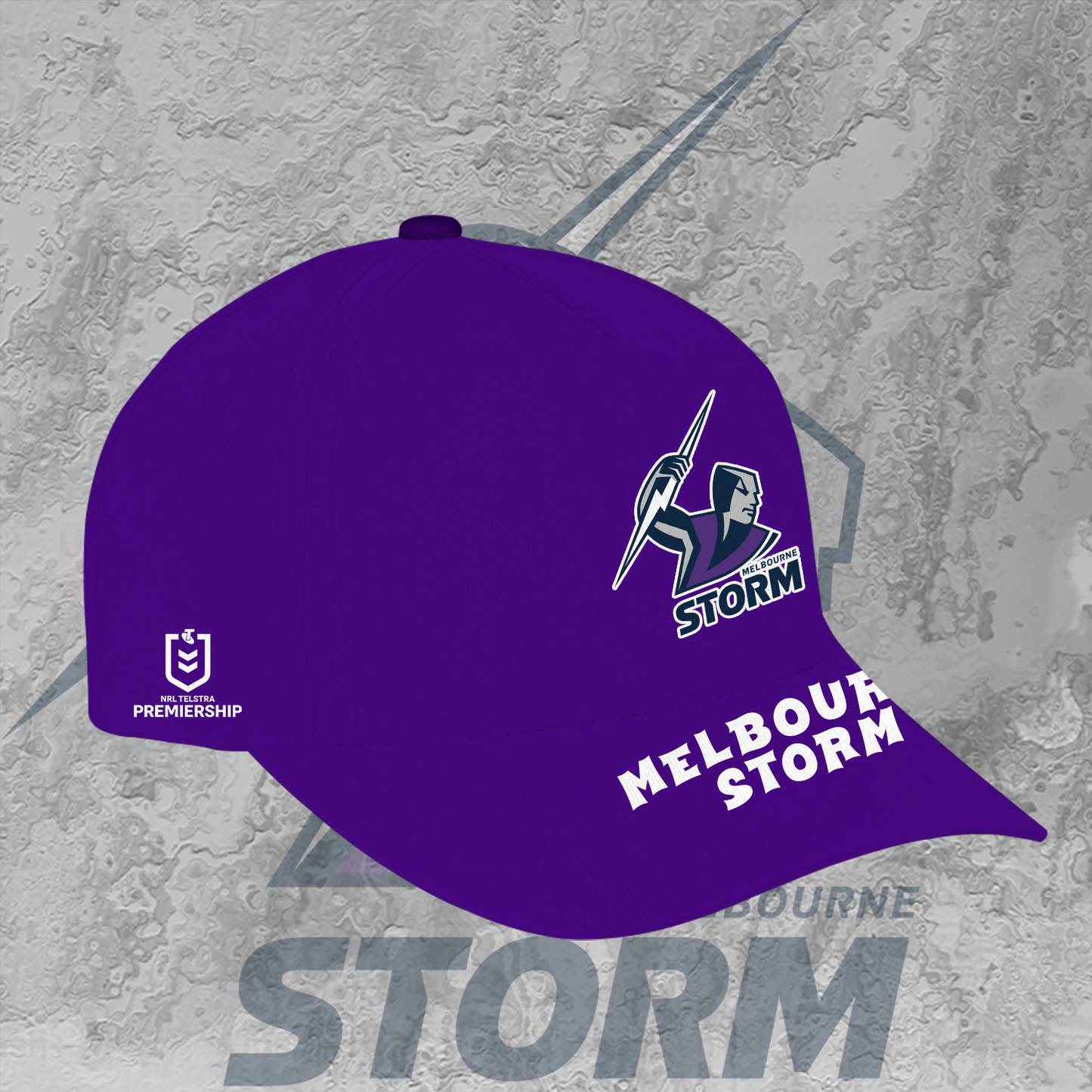 Melbourne Storm NRL 2025 Windbreaker Jacket TM NTA V4