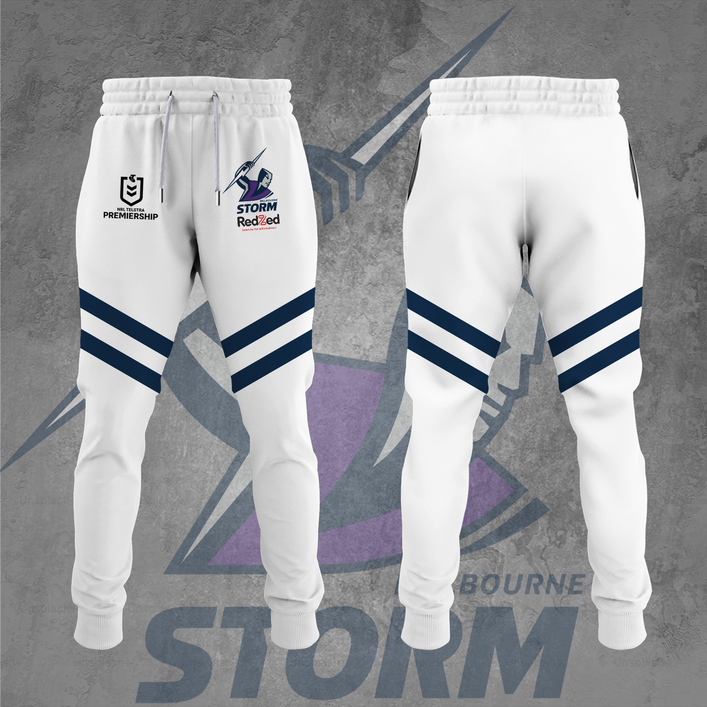 Melbourne Storm NRL 2025 Windbreaker Jacket TM NTA V9