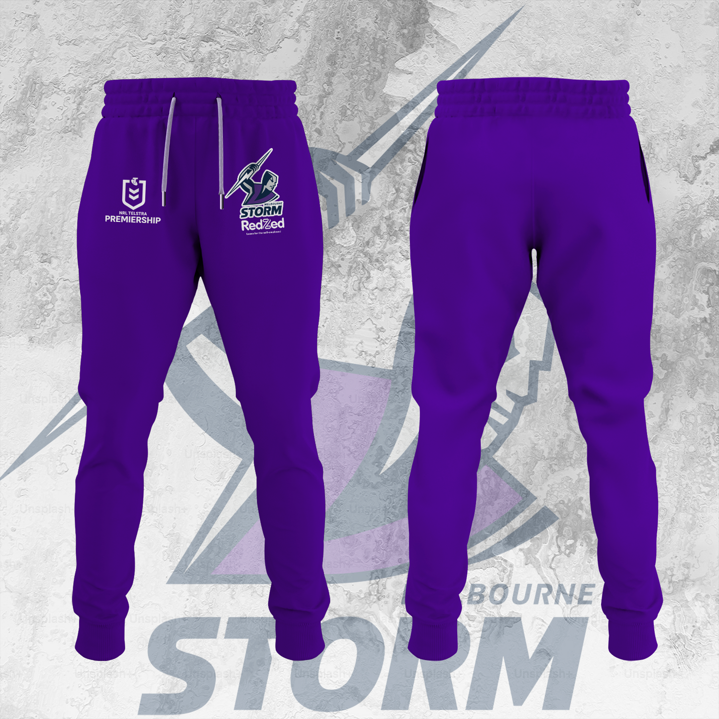 Melbourne Storm NRL 2025 Newest Hoodie TM NTA V4