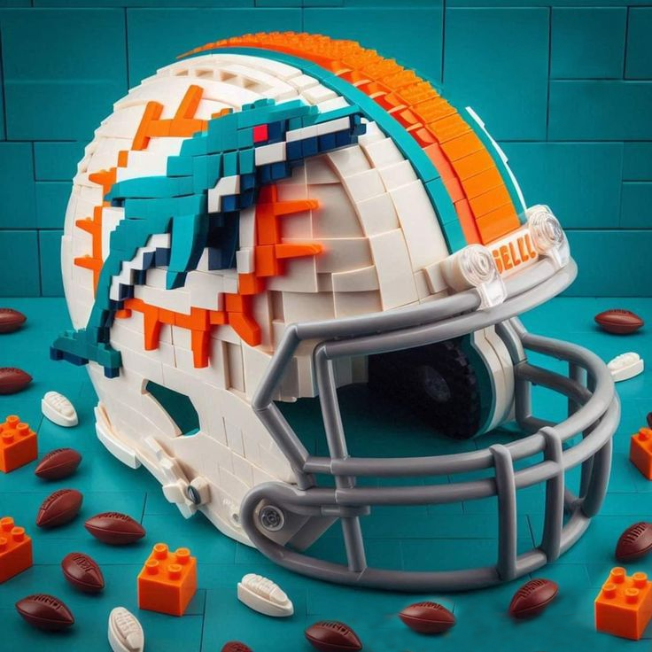 NFL Teams Helmets Armed With LEGO-Like Blocks DDT TTV