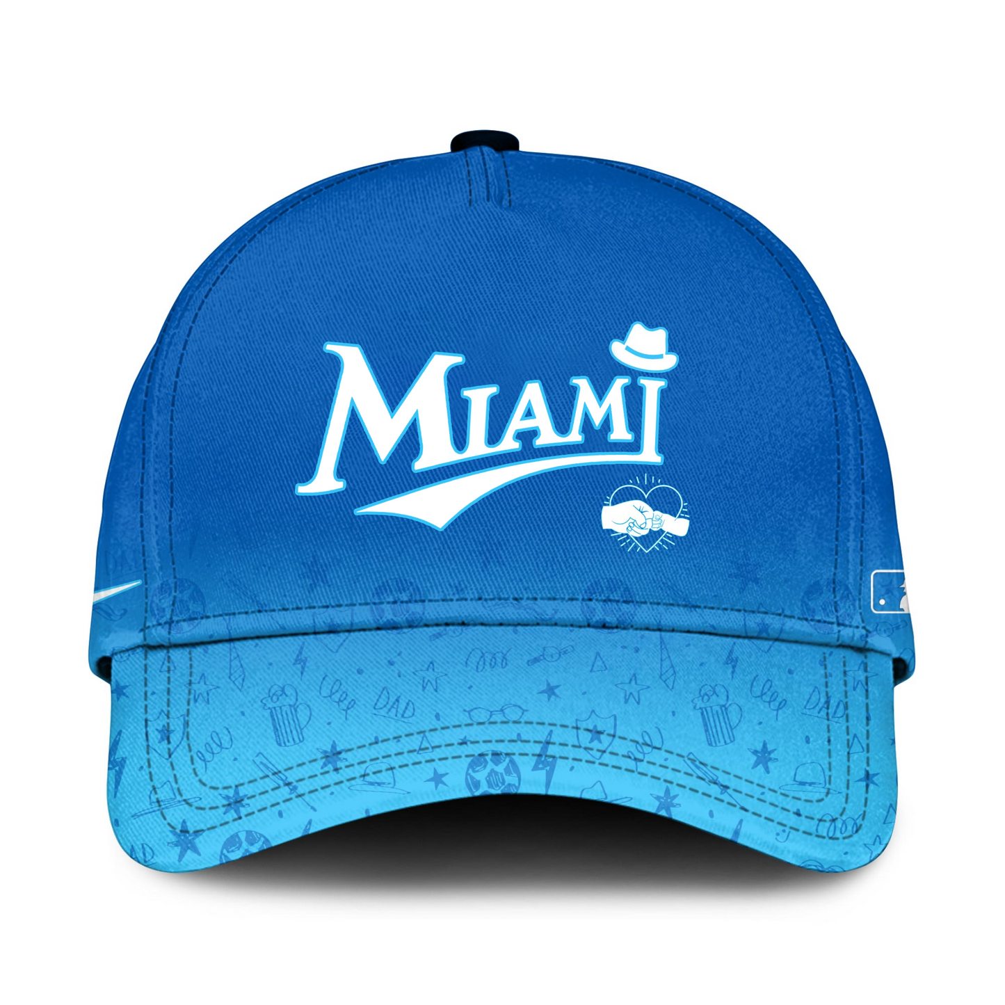 Miami Marlins Special Father’s Day Baseball Jerseys DDTTTV