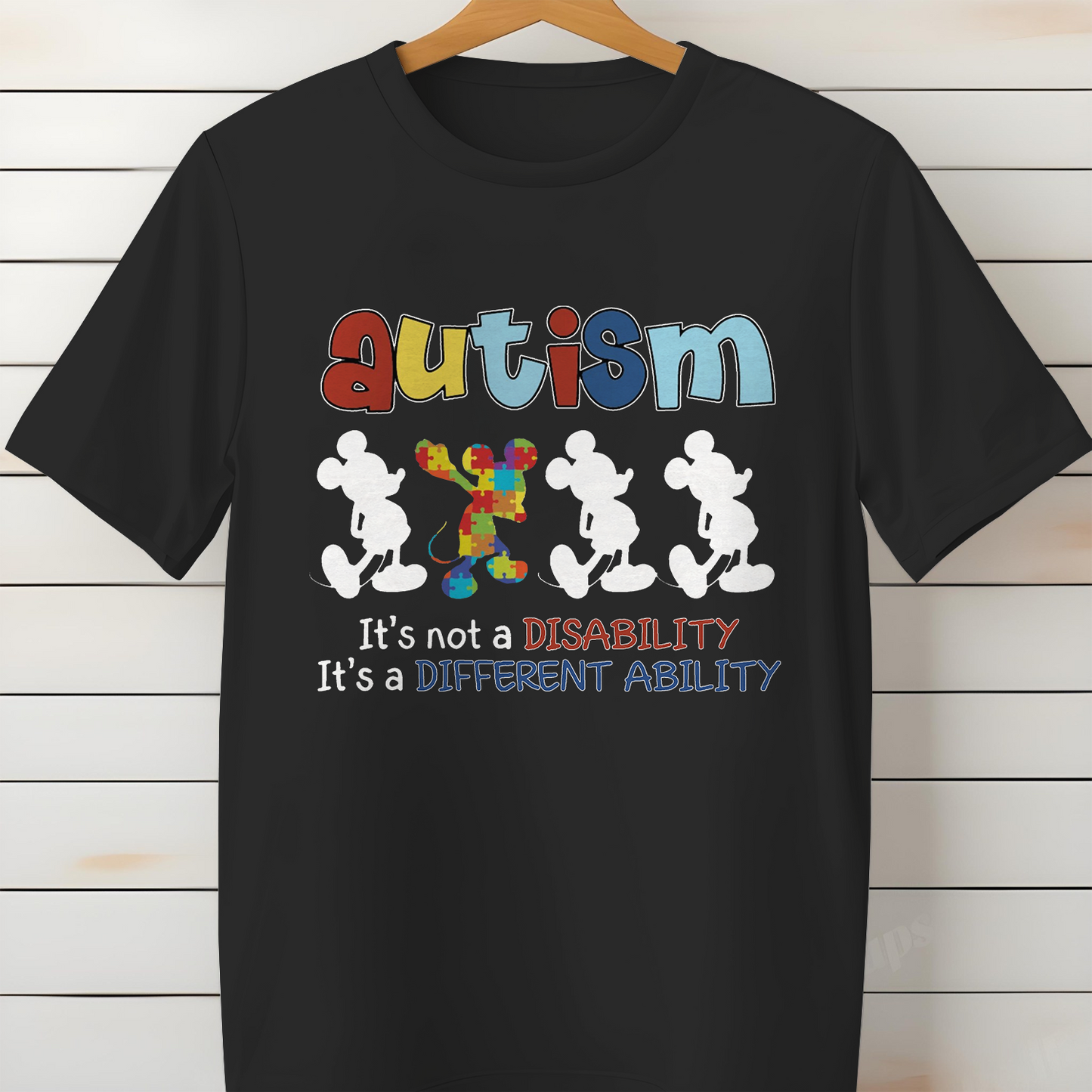Autism Awareness Disney Accept Understand Love Tshirt