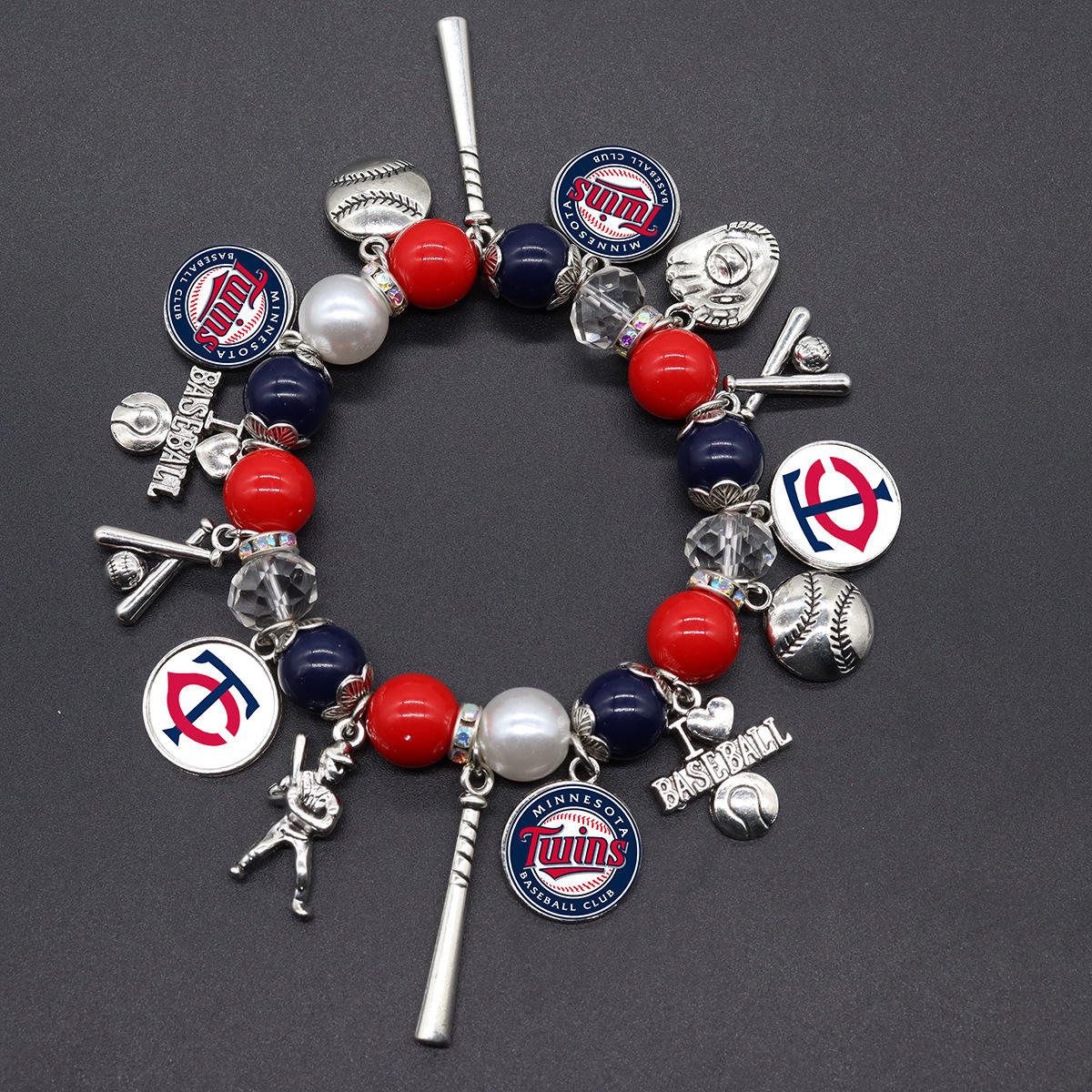 MLB Teams Charm Bracelet DDT NTL