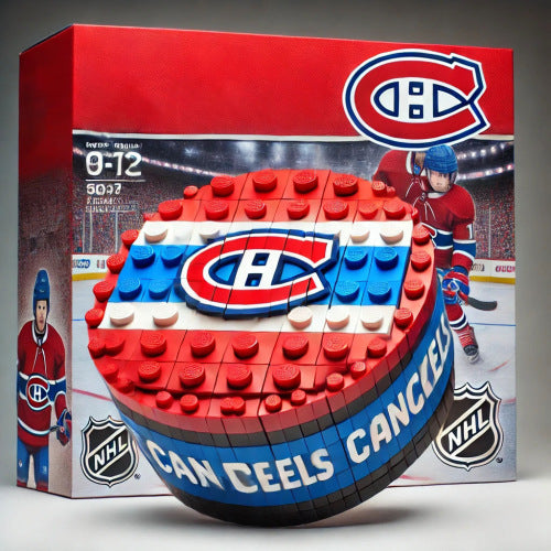 North American NHL Ice Hockey Building Blocks Creative Cross-Border Toys DDT NTL