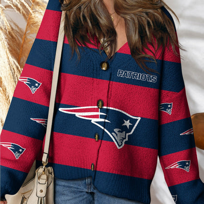 NE x NFL Cardigan Sweatshirt With Button  DatND DVT