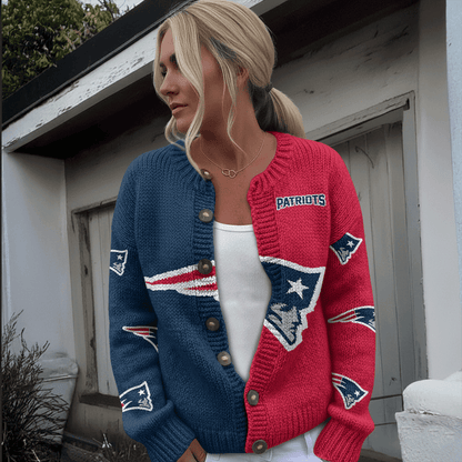 NE x NFL Cardigan Sweatshirt With Button v1  DatND DVT