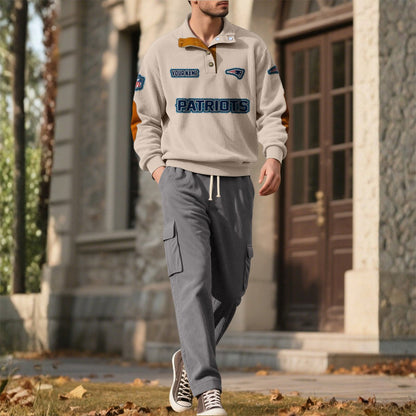 NE x NFL Men's Corduroy Sweatshirt 1011 DatND DVT