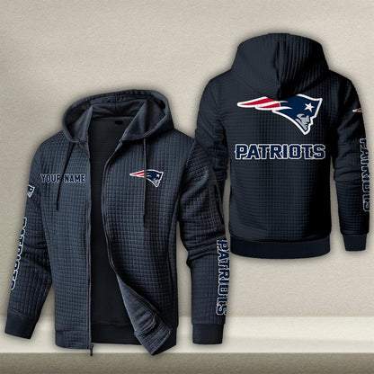 NE x NFL Quilted Zip Hoodie DatND DVT