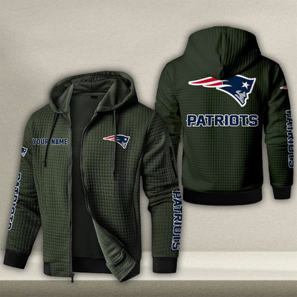 NE x NFL Quilted Zip Hoodie DatND DVT