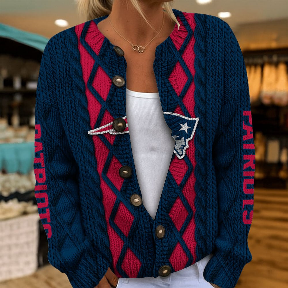 NE x NFL Women's Cardigan Sweater DatND DVT