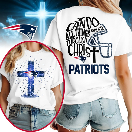 NEP Premium NFL Christian Football 3D Shirt DDT CTND