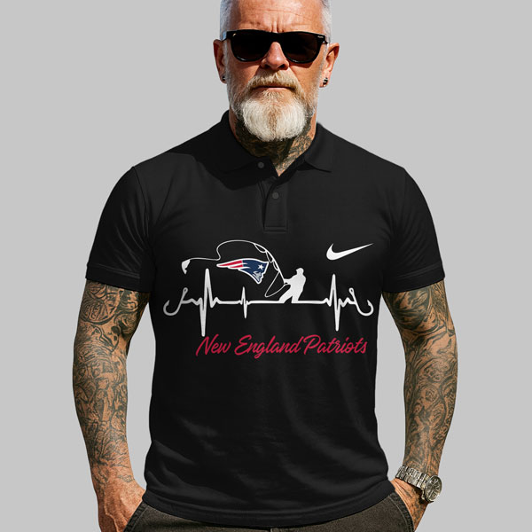 NEP Premium NFL Fishing In My DNA Polo Shirt DDT CTND