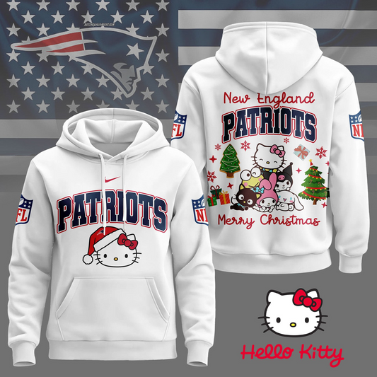 NEP Premium NFL Hello Kitty Christmas 3D Hoodie DDT CTND