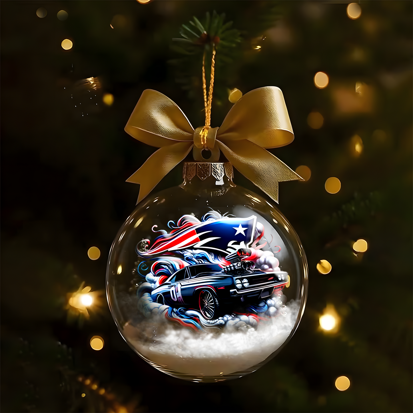 NEP  Premium NFL Muscle Car Ornament DDT HLPHUONG