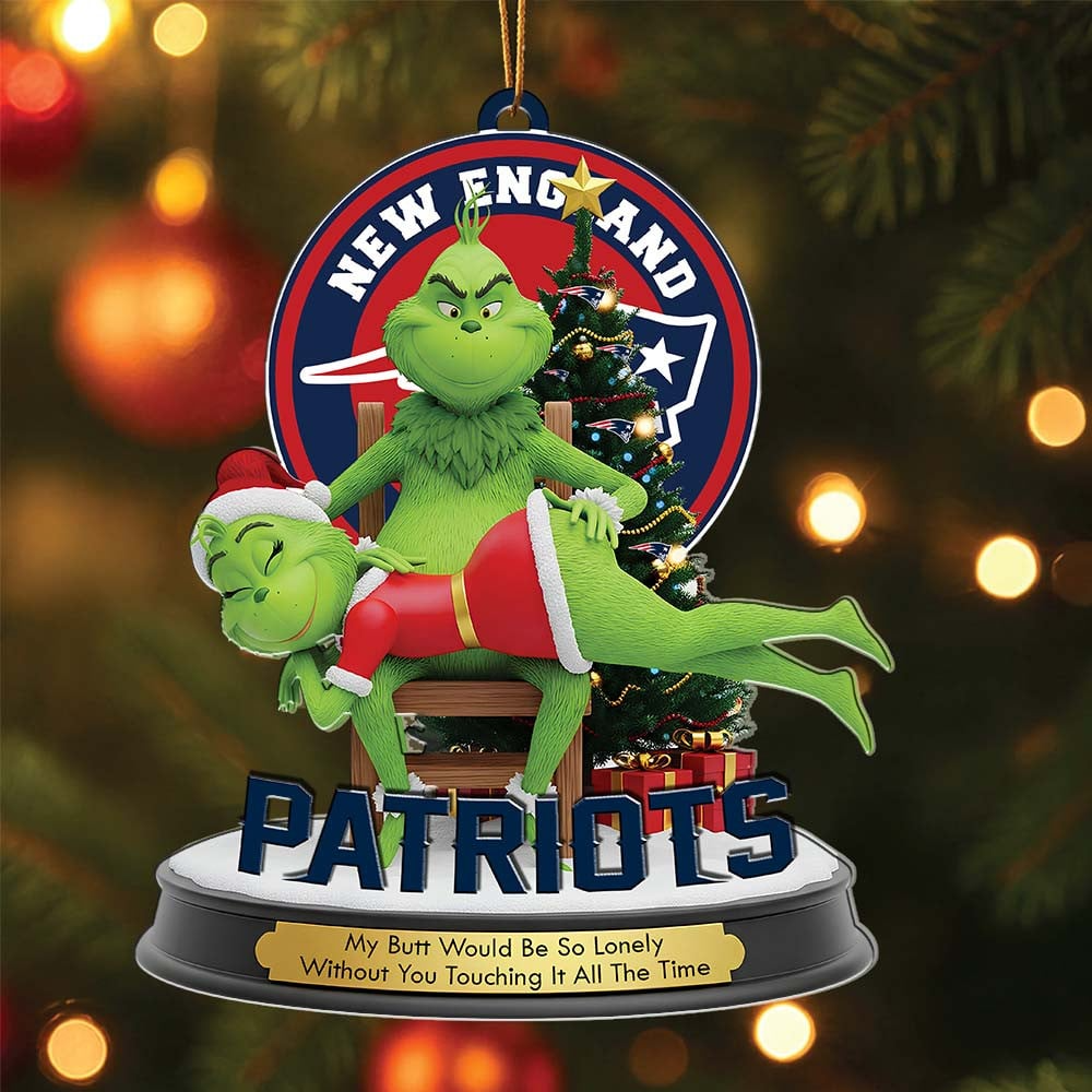 NEP Premium NFL x Grinch Acrylic Ornament DDT NTL