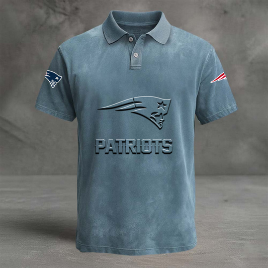 NEP x NFL Embossed Polo Shirt DATND TANTD