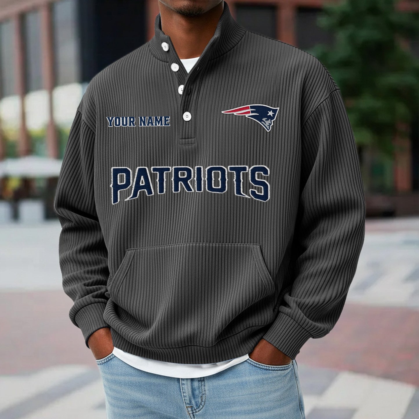 NEP x NFL Waffle High Neck Long Sleeved Sweatshirt DATND TANTD 221125