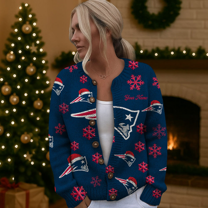 NEP x NFL Women Cardigan Sweater Christmas DDT CTND