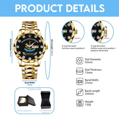 NEW x EPL Alloy Luxury Quartz Watch DatND DVT