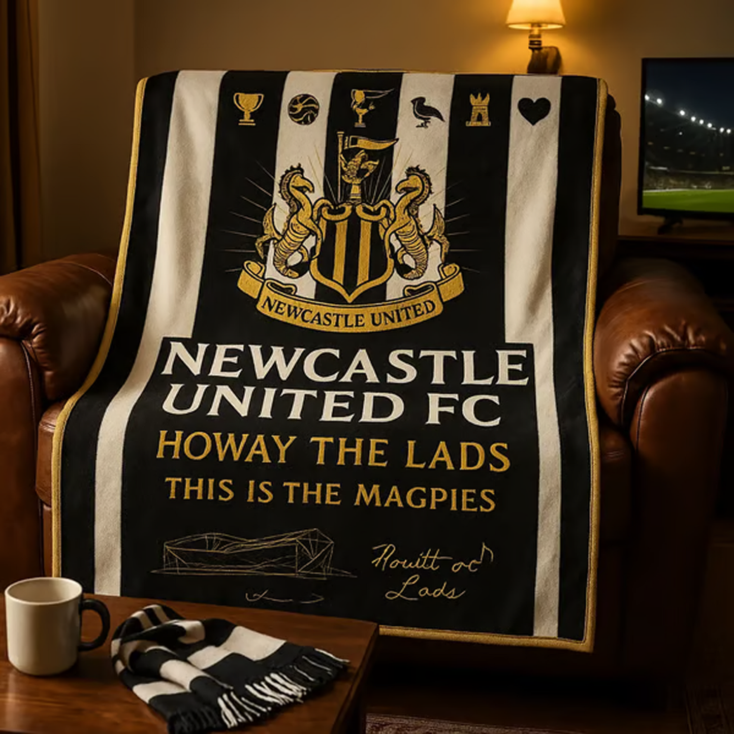 NEW x EPL Football Glory Match Day Blanket DATND TANTD 081125