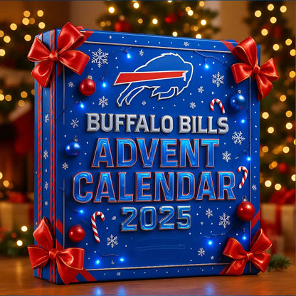 NFL BUF Team Advent Calendar Christmas V1 NAK NHM
