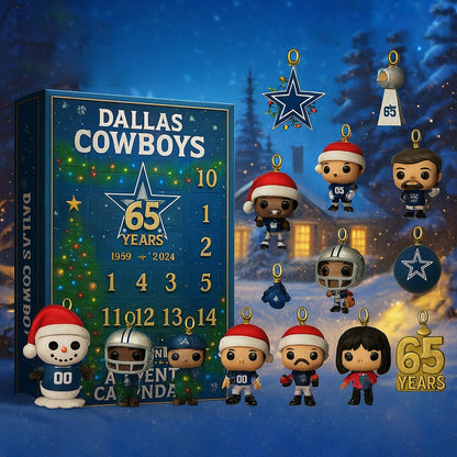 NFL DAL Team Advent Calendar Christmas V1 NAK NHM