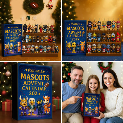 NFL MASCOT Team Advent Calendar Christmas V1 NAK NHM