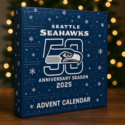 NFL SEA Team Advent Calendar Christmas V1 NAK NHM