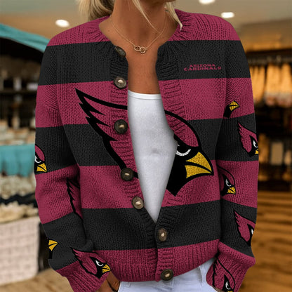 NFL x ARI Women's Cardigan Sweater HLP