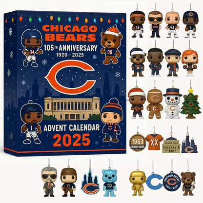 NFL x CHI 2025 Christmas Advent Calendar HLP