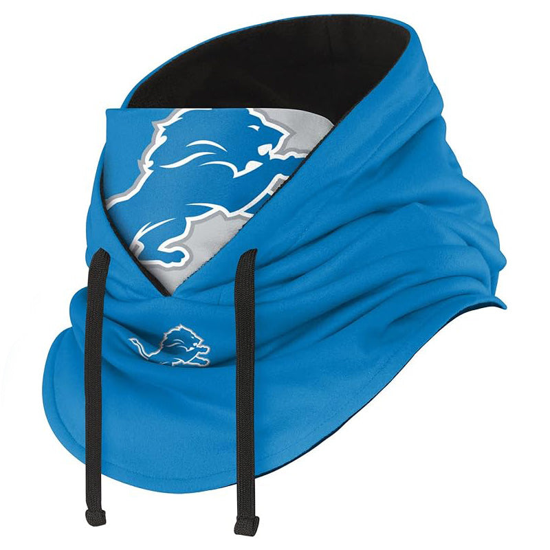 NFL x DET Winter Cap Hooded Face Cover HLP
