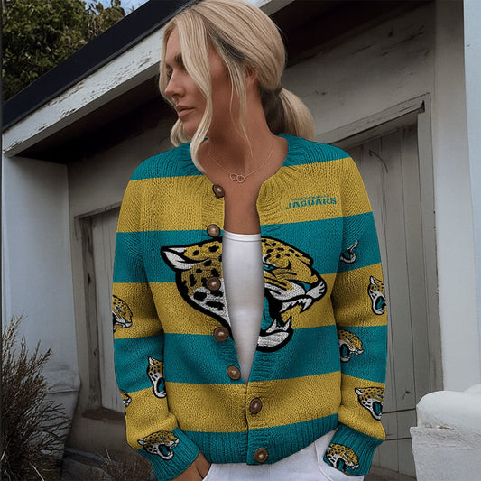 NFL x JAX Women's Cardigan Sweater HLP
