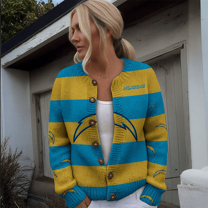 NFL x LAC Women's Cardigan Sweater HLP