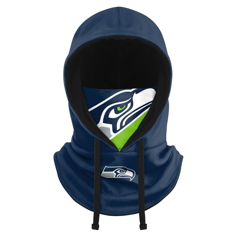 NFL x SEA Winter Cap Hooded Face Cover HLP