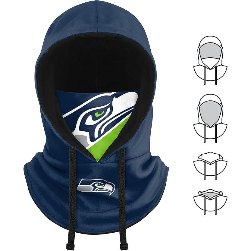 NFL x SEA Winter Cap Hooded Face Cover HLP